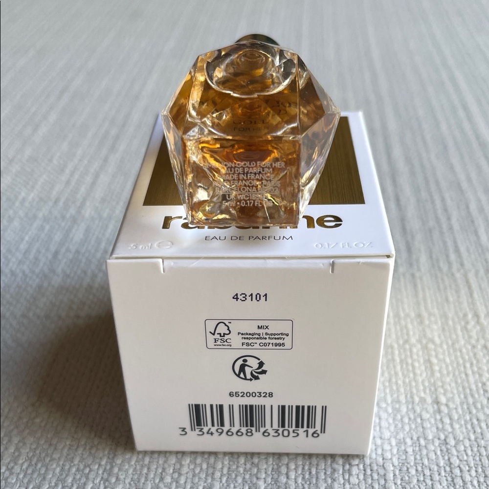 Rabanne Million Gold for Her collectible miniature - Picture 7 of 12